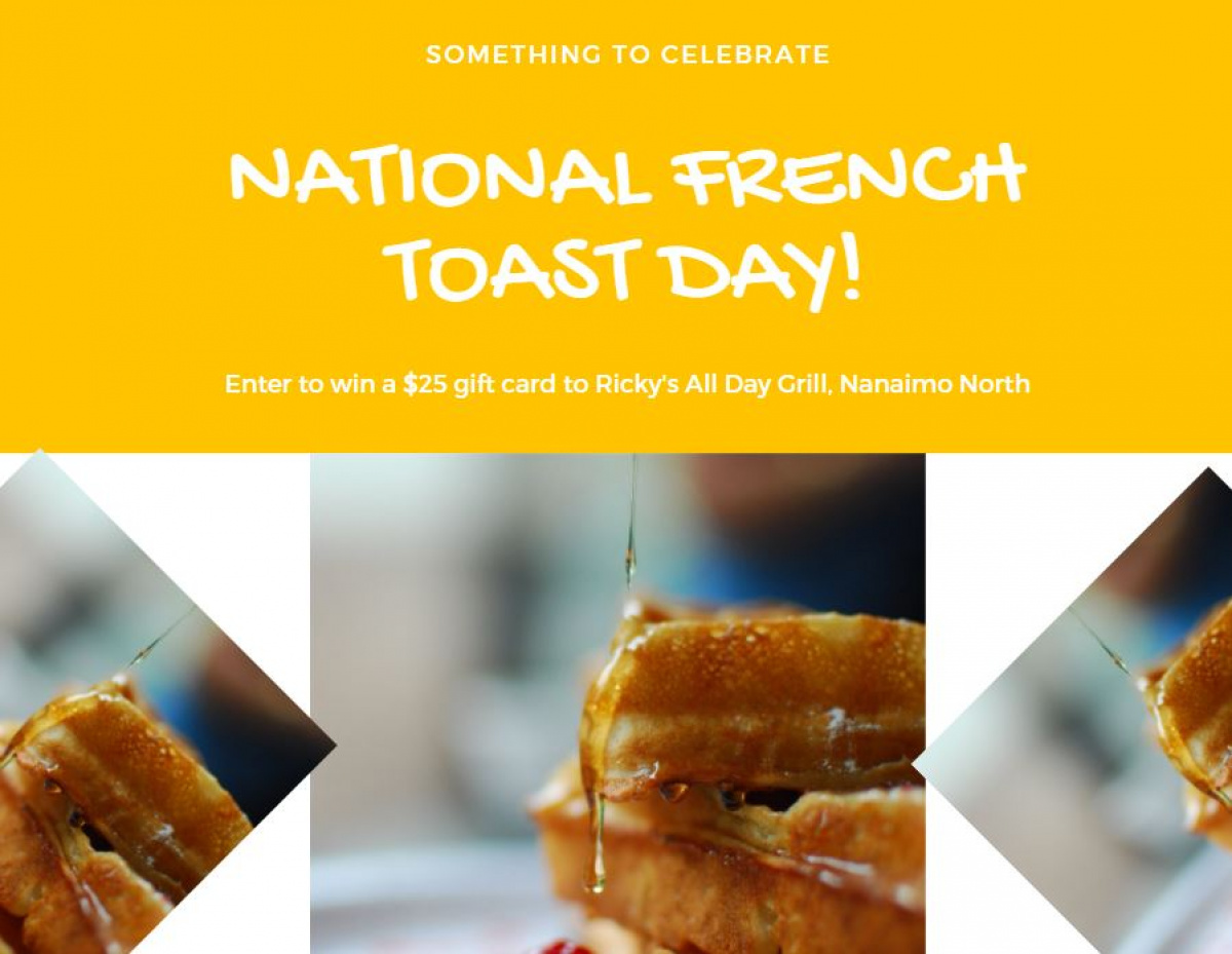 National French Toast Day Contest